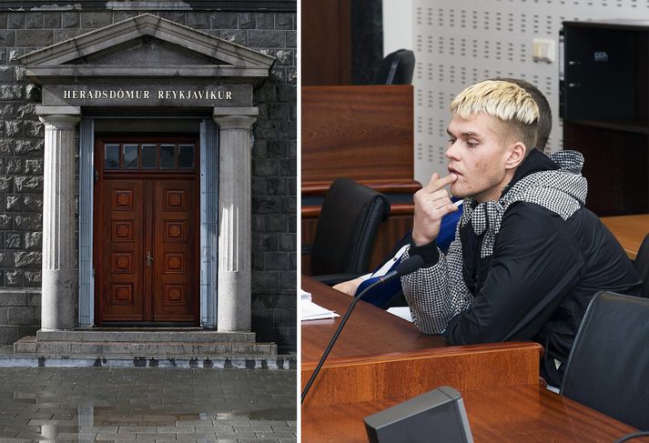 Óðinn hefur áður komist í kast við lögreglu en hann hefur verið sakfelldur fyrir auðgunarbrot.