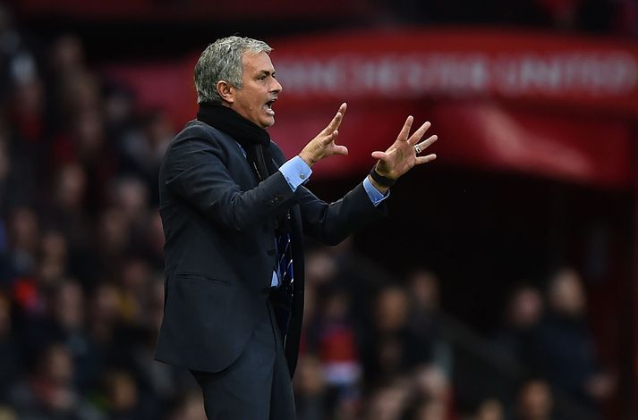 Mourinho á Old Trafford í dag