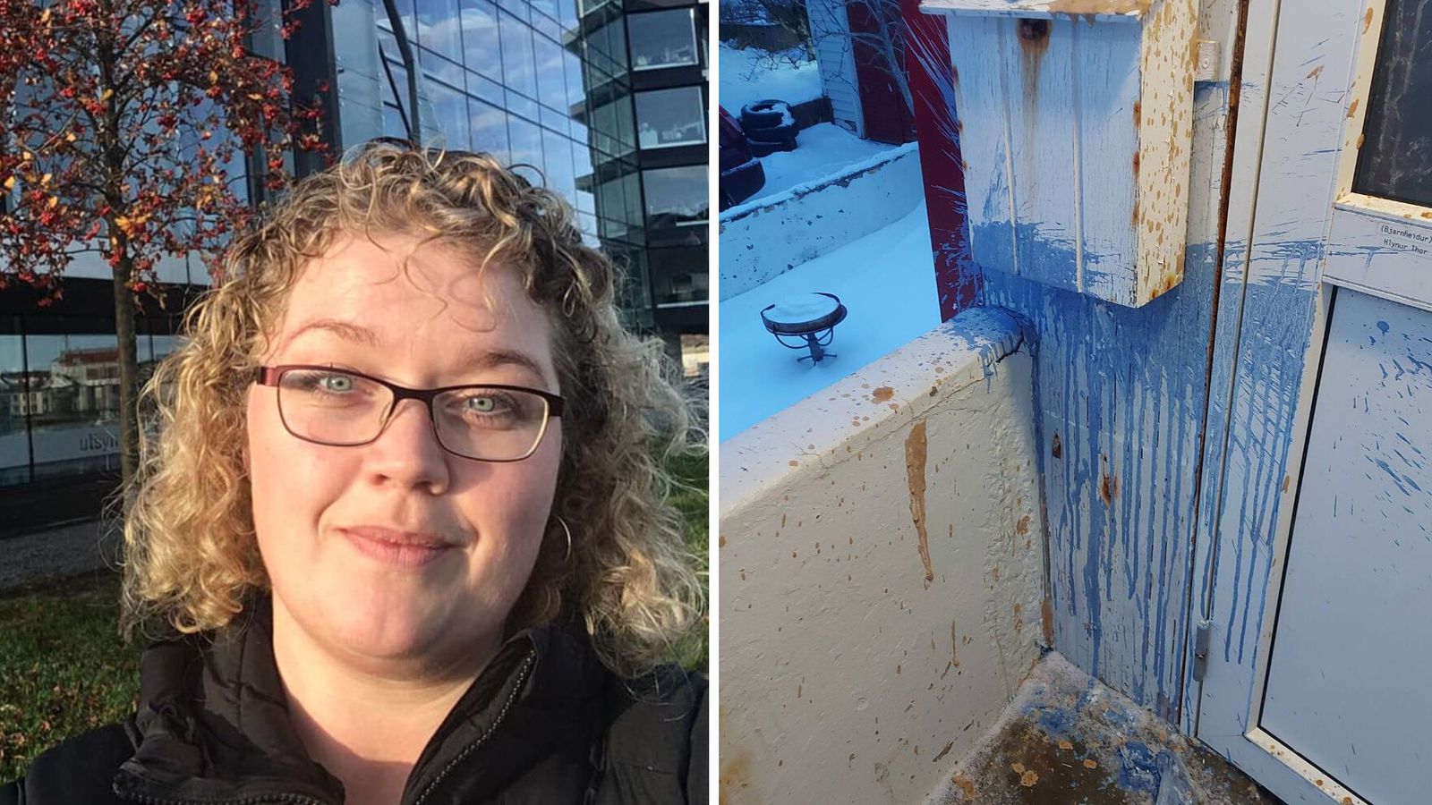 Gaf spellvirkjunum bakk­elsi eftir að lit var skvett á heimilið