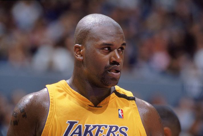 Shaquille O'Neal varð fjórum sinnum NBA-meistari, þrisvar með Los Angeles Lakers og einu sinni með Miami Heat.