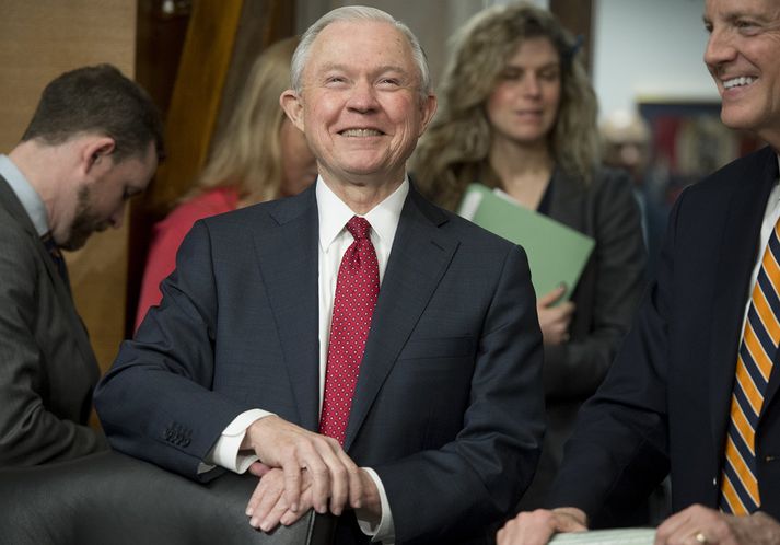 Jeff Sessions, dómsmálaráðherra Bandaríkjanna.