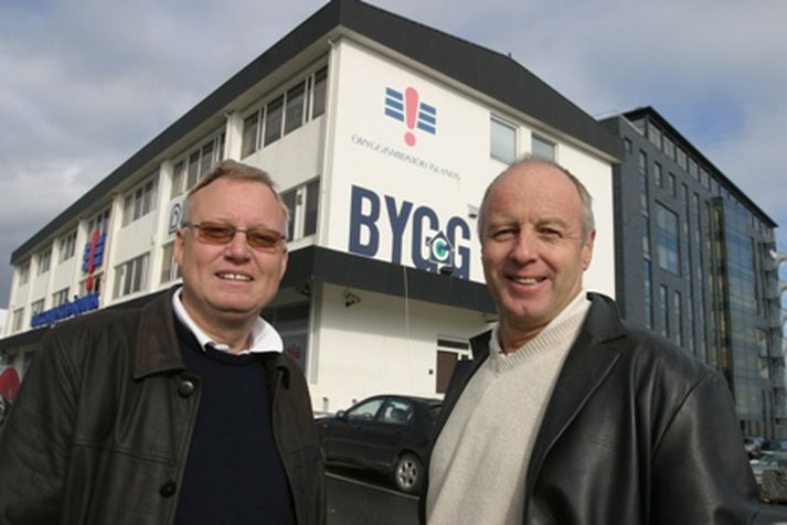 Gunnar Þorláksson og Gylfi Héðinsson hjá BYGG.