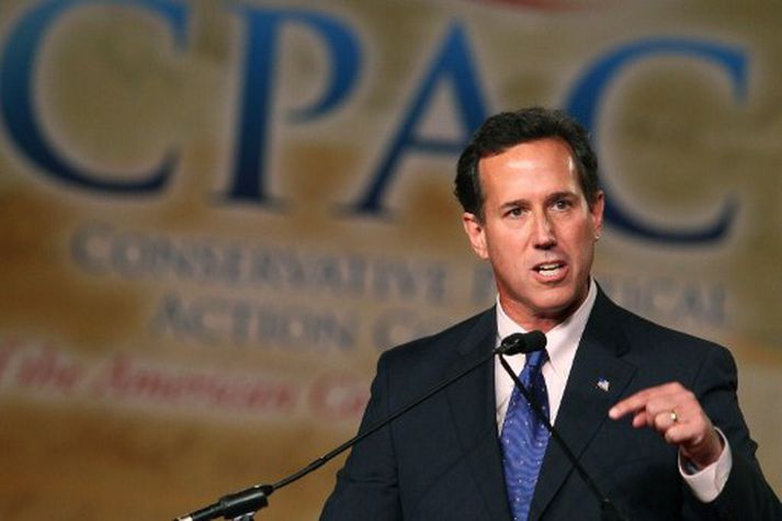 Málið þykir heldur vandræðalegt fyrir Santorum enda er leitarvél Google ein vinsælasta vefsíða veraldar.