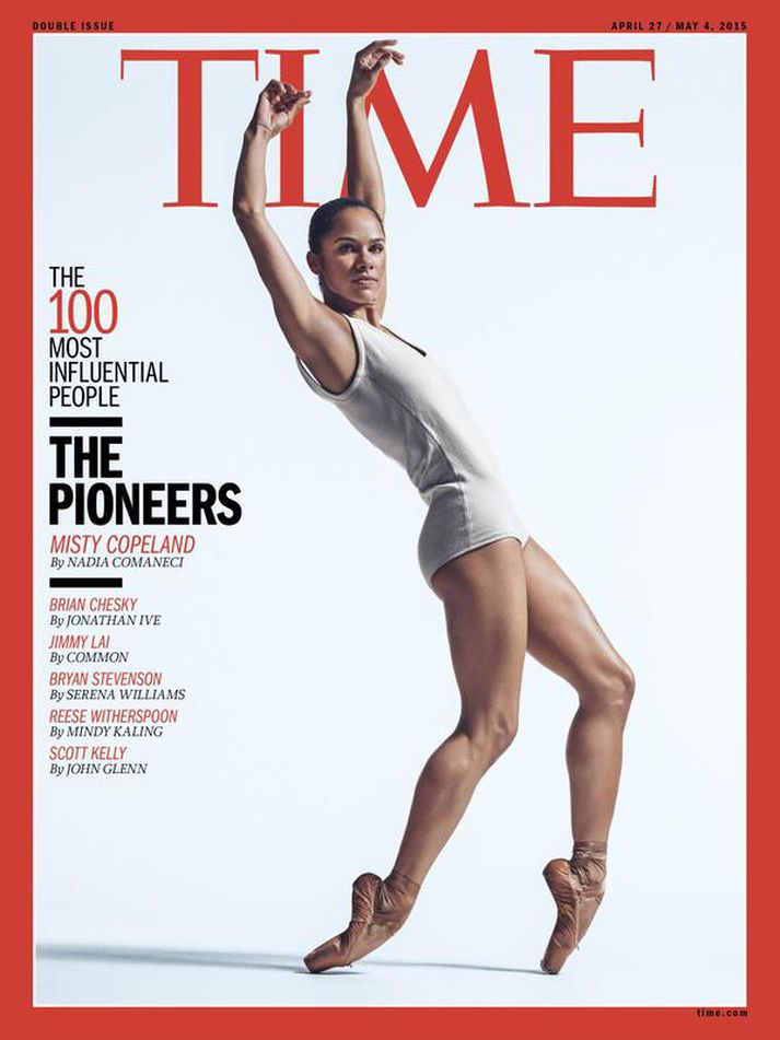 Time telur Misty Copeland meðal 100 áhrifamestu einstaklinga heims,