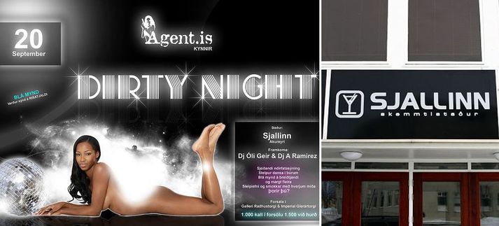 Það verður ekkert Dirty Night í Sjallanum um helgina.