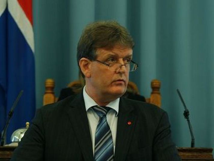 Guðbjartur Hannesson, velferðarráðherra.