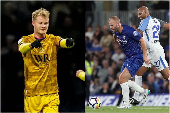 Andri Lucas Guðjohnsen er farinn að skora reglulega fyrir Blackburn.