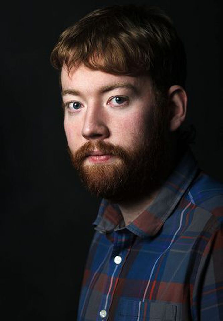 Tónlistarmaðurinn Davíð Berndsen er staddur á kvikmyndahátíðinni Los Angeles Film Festival þar sem hann gekk eftir rauða dreglinum.