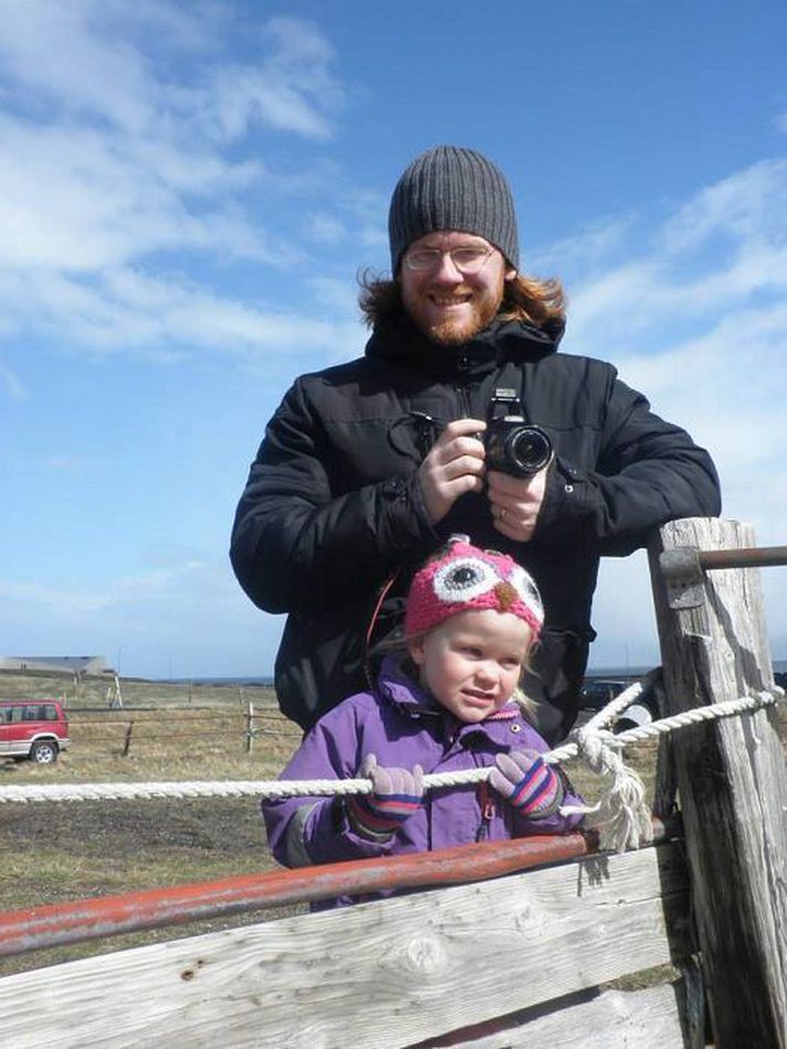 Óðinn Þór Kristinsson segir lífið í sveitinni vera algjöra sælu.