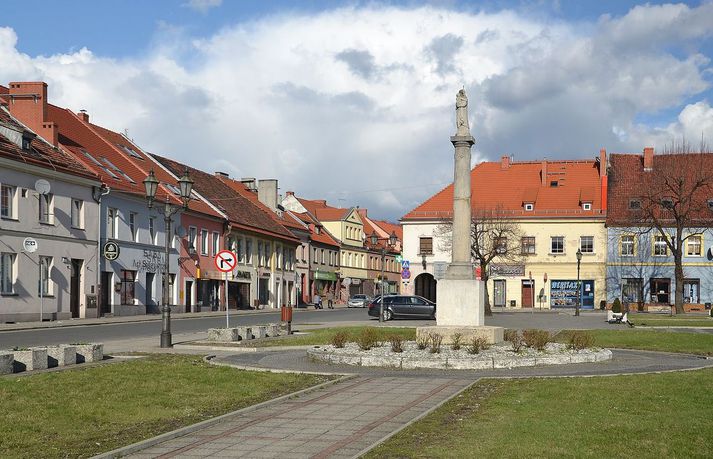 Frá Pyskowice í suðurhluta Póllands.