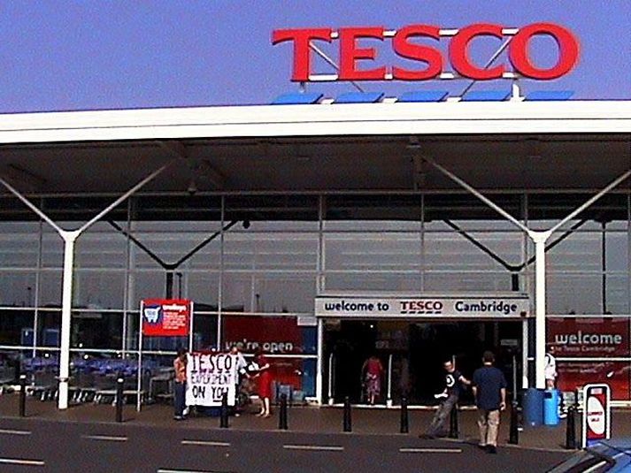 Tesco vex hægar. Uppgjör Tesco þykir gott miðað við erfiðar aðstæður á breskum smásölumarkaði.