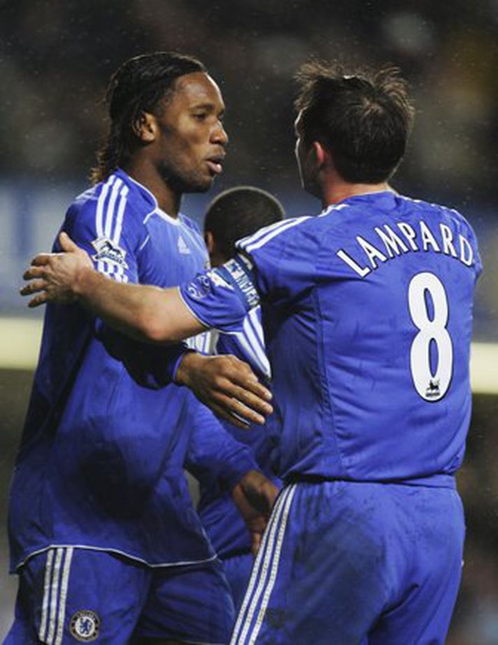 Drogba og Lampard hafa átt við meiðsli að stríða.