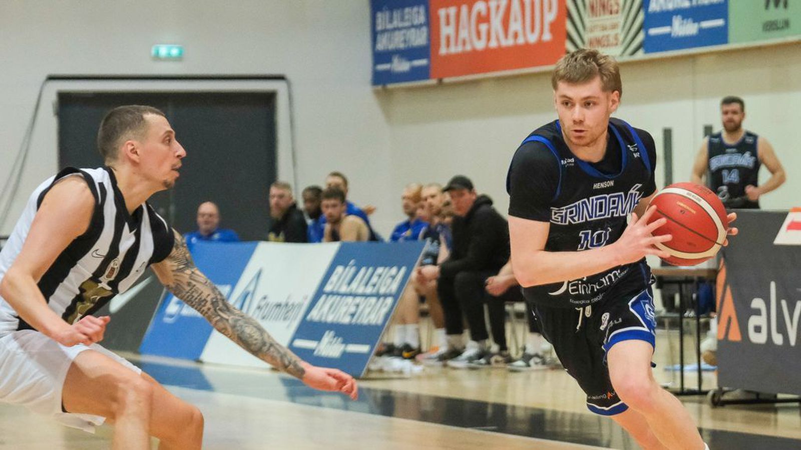 „Ég elska að vera hérna í Grinda­vík“