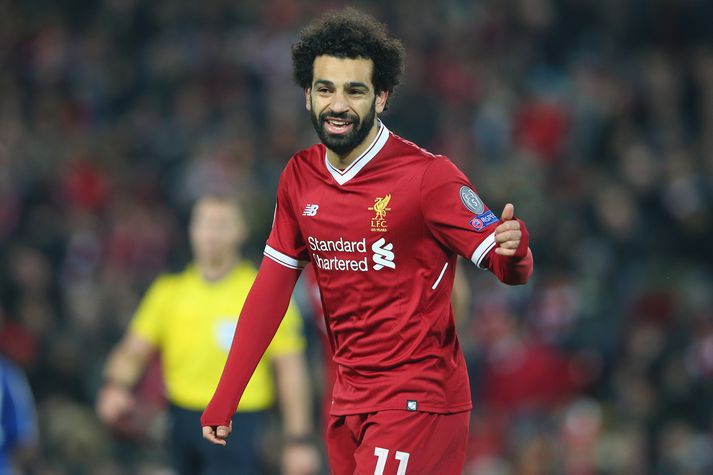 Mohamed Salah er búinn að skora í sjö leikjum í röð.