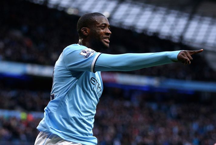 Yaya Toure, leikmaður City.