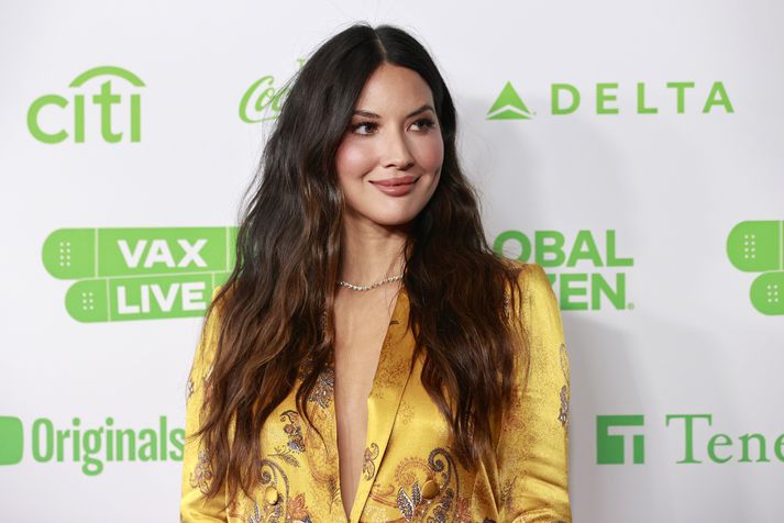 Leikkonan Olivia Munn er meðal annars þekkt fyrir að leika í The Newsroom, X-Men og Love Wedding Repeat.