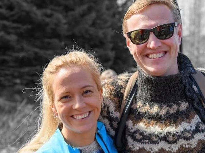 Halla Hrund og Kristján Freyr festu kaup á eigninni árið 2021.