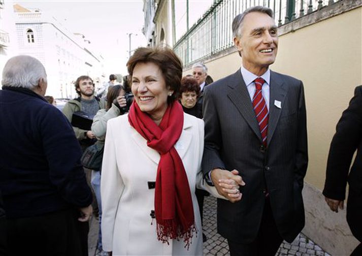 Anibal Carvaco Silva og eiginkona hans Maria.