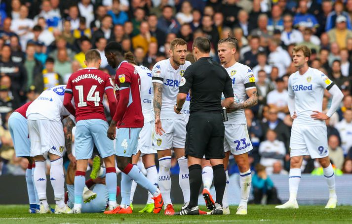 Það voru læti á Elland Road í dag