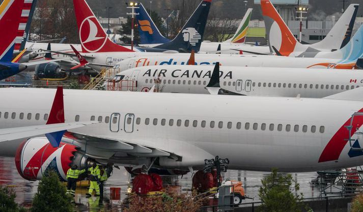 Flugbanni Boeing 737 Max vélanna verður líklega aflétt í janúar.