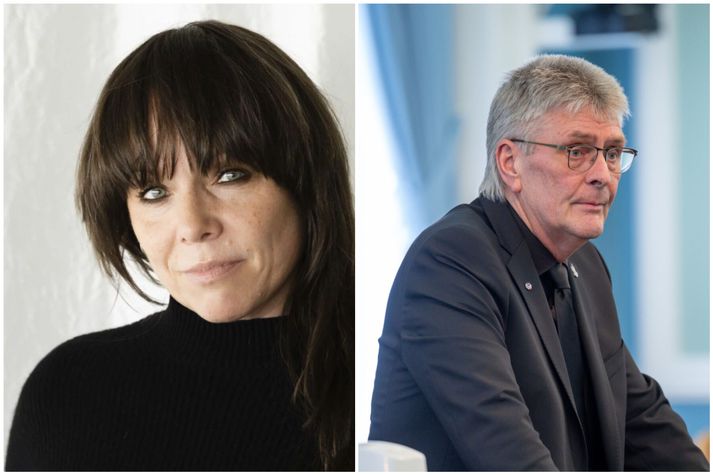 Kata Ingva er móðir drengs sem lést í bruna á Stuðlum.