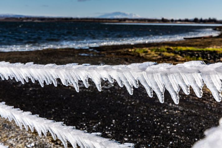 Reikna má með að það verði hörkufrost víða um land um næstu helgi.