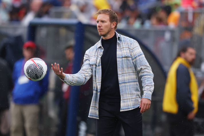 Julian Nagelsmann á hliðarlínunni í Bandaríkjunum í kvöld. 