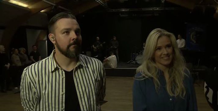 Magnús Kjartan Eyjólfsson og Jóhanna Guðrún Jónsdóttir.