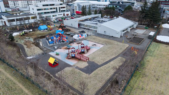 Leikskólinn Múlaborg er í Ármúla. 