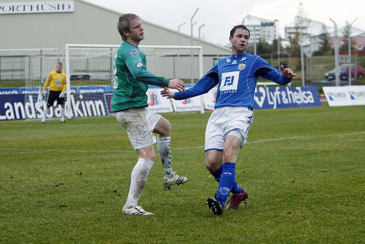 Jónas Grani Garðarsson er geysilega ánægður með að vera kominn aftur til FH eftir tveggja ára dvöl í Safamýrinni.fréttablaðið/eyþór