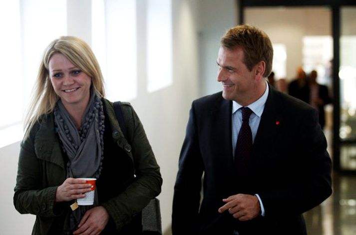 Katrín Júlíusdóttir og Árni Páll eru bæði Kópavogsbúar. Óvíst er með stöðu þeirra beggja í ríkisstjórninni.