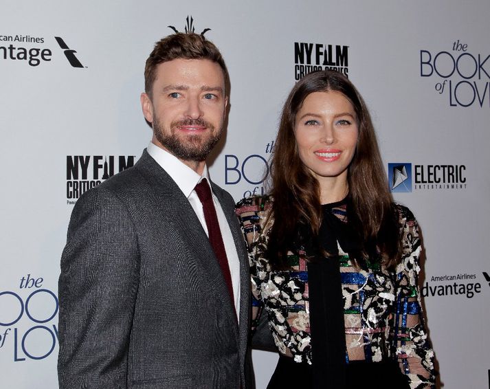 Hjónin Justin Timberlake og Jessica Biel eru stödd á Íslandi um þessar mundir.