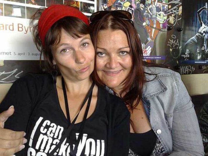 Bodil Lunde Rørtveit og Hera Björk Þórhallsdóttir.
