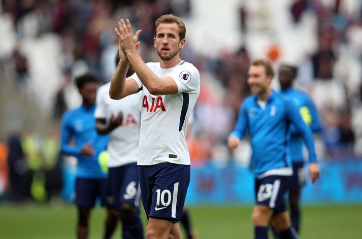 Harry Kane eftir leikinn í dag