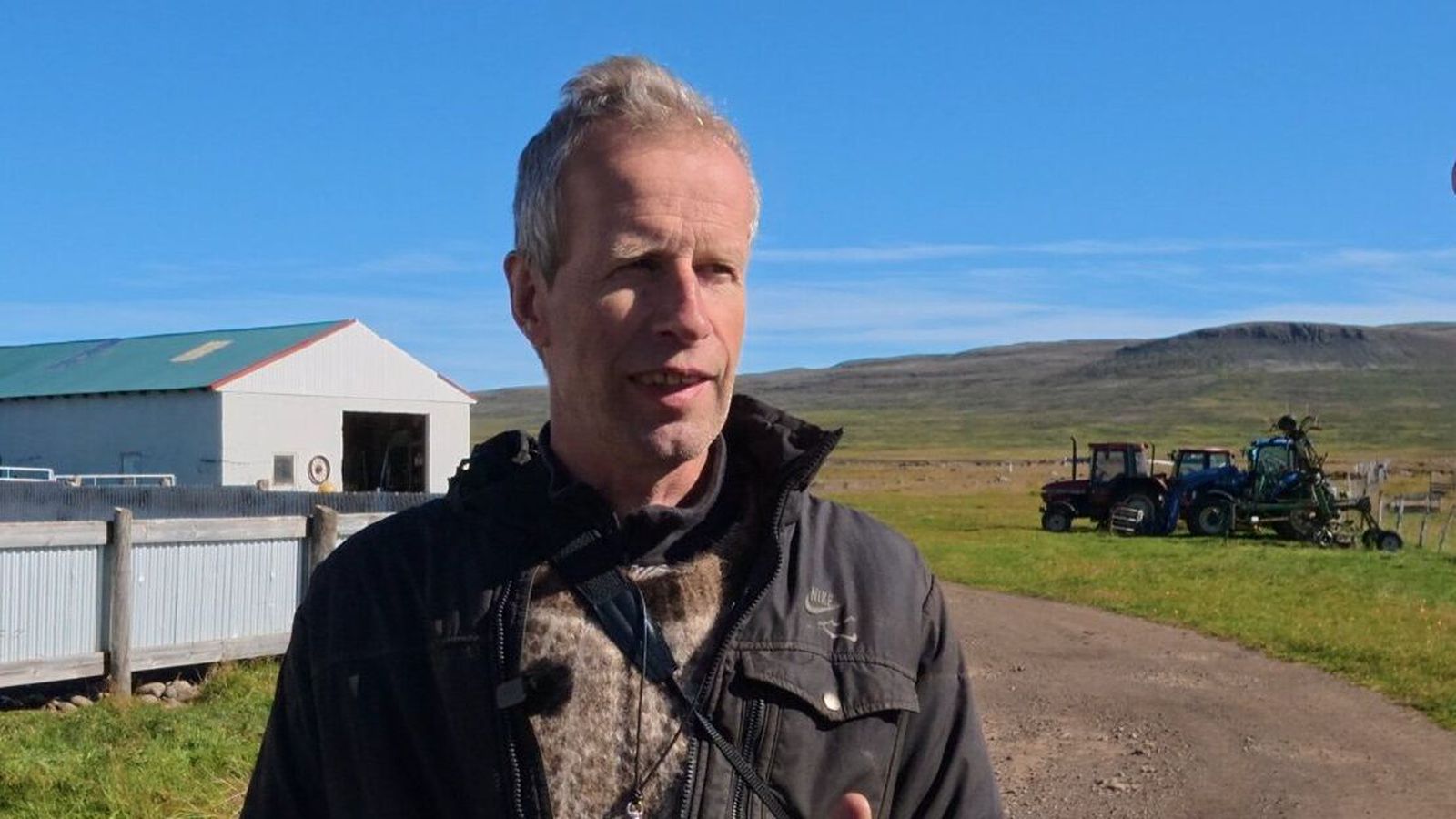 Bóndinn segist stoltur stunda blóðmerahald
