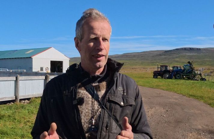 Sverrir Möller, bóndi á Ytra-Lóni: „Það er allt svo jákvætt og gott við blóðmerahaldið.“