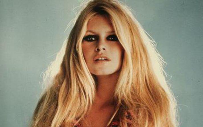 Brigitte Bardot áður en hún varð 76 ára.