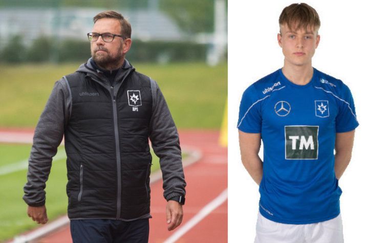 Rúnar Páll Sigmundsson og Ísak Andri Sigurgeirsson eru tveir þeir yngstu til að skora fyrir Sjtörnuna í efstu deild.
