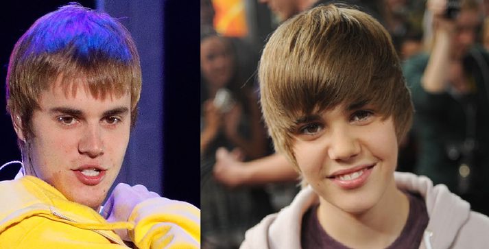 Justin Bieber er greinilega farinn að meta einfaldleikann.