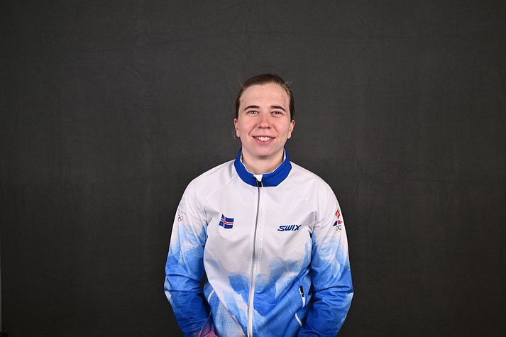 Kristrún Guðnadóttir keppti í tveimur greinum á Vetrarólympíuleikunum í ár.