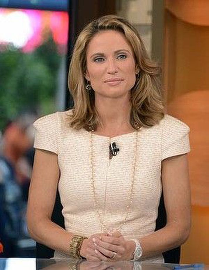 Sjónvarpskonan Amy Robach.