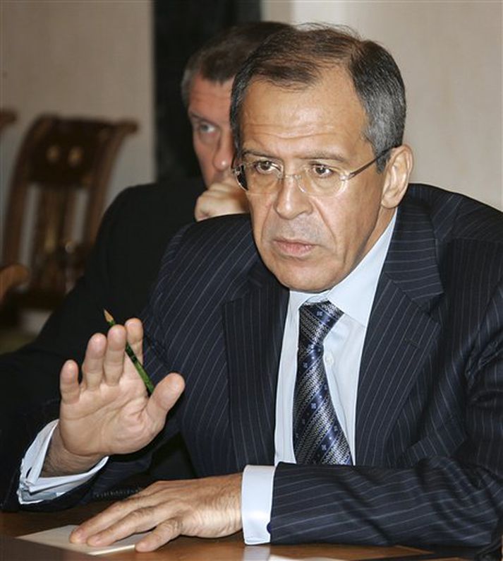 Sergei Lavrov, utanríkisráðherra Rússlands.