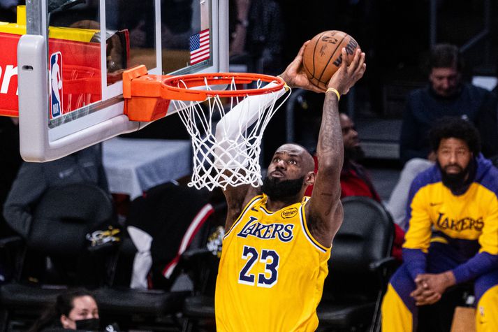 LeBron James var að ljúka sínu 22. tímabili í NBA. Hann er stigahæsti leikmaður í sögu deildarinnar.