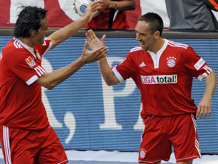 Franck Ribery, leikmaður Bayern Munchen.