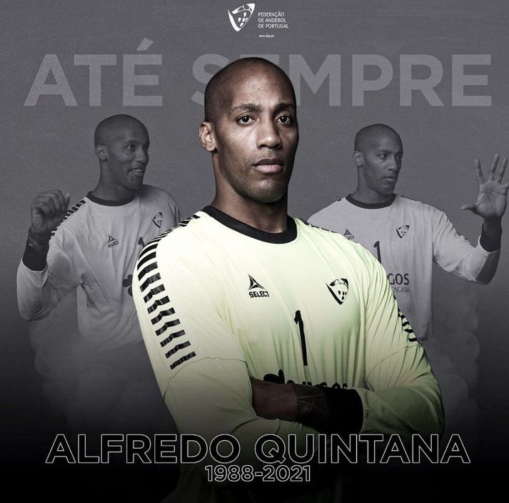Alfredo Quintana var 33 árs er hann lést.
