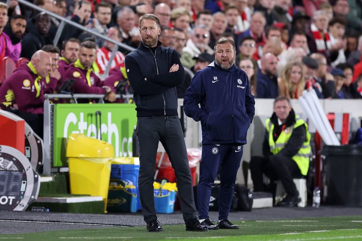 Graham Potter er áfram ósigraður með lið Chelsea.