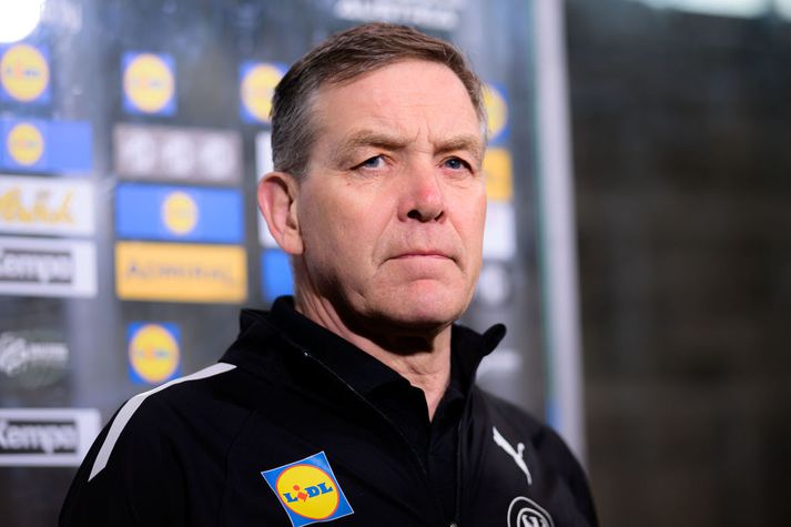 Alfreð Gíslason er að undirbúa þýska liðið fyrir EM.