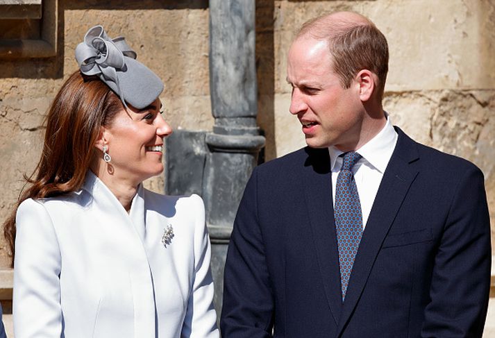 Katrín og Vilhjálmur óska Harry og Meghan innilega til hamingju með barnið.