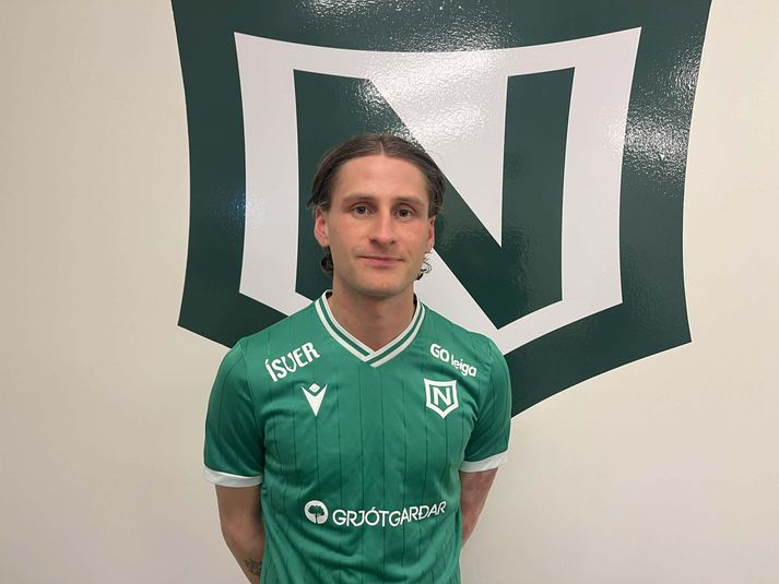 Alex Freyr Elísson er mættur í grænt.