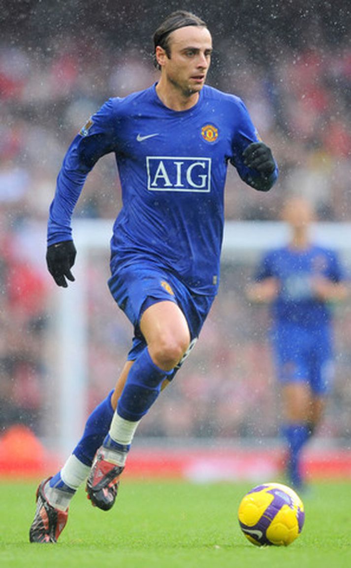 Dimitar Berbatov í leik með Manchester United.